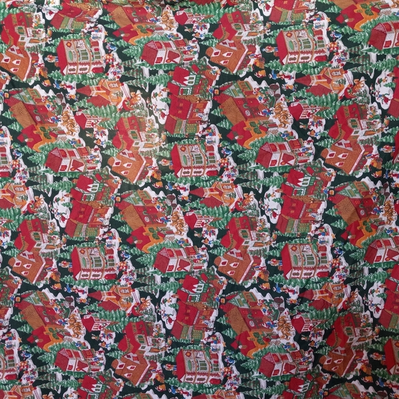 Vintage Holiday Entertaining Bardwil Linens Christmas Holiday Oblong Tablecloth - Picture 2 of 11